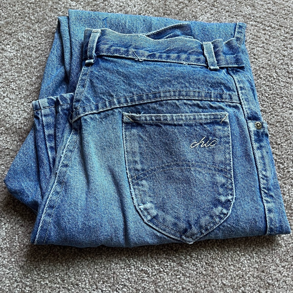 VTG 80’s Chic Women’s High Waist Denim Blue Jeans